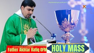 Holy Mass  Father Akhtar Rafiq OFM Cap  Father Morris Jalal OFM Cap  St Joseph Catholic church [upl. by Neetsirk]