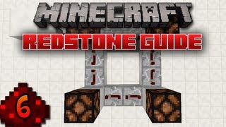 Minecraft  Redstone Guide 6  Pulse and Memory Circuits [upl. by Lonny307]