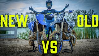 2024 VS 2023 Yamaha YZ250F Is the new one worth it [upl. by Thadeus]