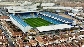 Portsmouth FC Fratton Park By Drone 4K [upl. by Ettennan]