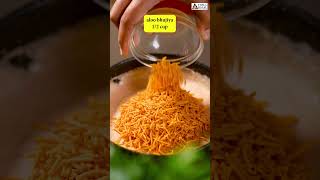 Aloo bhujia raita AlooBhujiaRaita QuickRecipe DeliciousSnack FoodieReel 30secondrecipe [upl. by Gladdy]