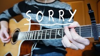 Justin Bieber  Sorry  Guitar Cover  Mattias Krantz [upl. by Adohr]