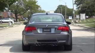 BMW E92 M3 Meisterschaft Super GT Exhaust Rear muffler  SR pipes only [upl. by Brosine495]