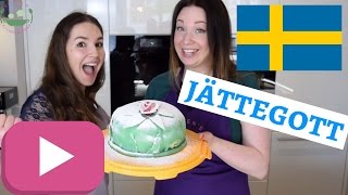 PRINSESSTÅRTA RECIPE  Swedish Princess Cake Recipe [upl. by Ludovick]