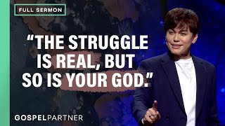 Rise Above Lifes Struggles Full Sermon  Joseph Prince  Gospel Partner Episode [upl. by Beuthel]