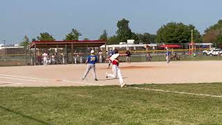 Buffalo Tri City  Sangamon Valley vs WarrensburgLatham Middle School baseball [upl. by Niwrad]