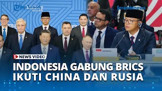 Tegas Menlu Baru Sugiono Ungkap Indonesia Ingin Gabung BRICS Bersama China Rusia [upl. by Asyral38]