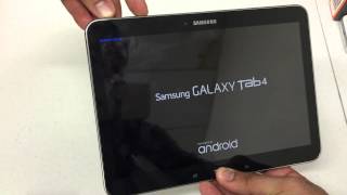 How to Hard Reset The Samsung Galaxy Tab 4 101 Android 44 Remove Password [upl. by Enyahc]