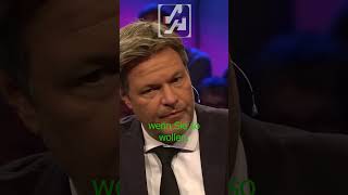 Wärmepumpen laufen super  Robert Habeck politik demokratie ampel interview viral [upl. by Jelle]