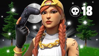 Aura Skin and Star Wand High Kill Solo Win Fortnite Gameplay Full Game Chapter 2 Season 5 [upl. by Ennovi294]