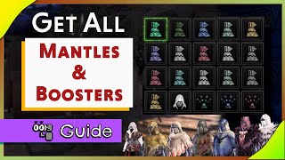 How to farm all mantles and boosters  MHW PC [upl. by Haraj586]