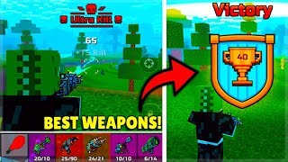 Pixel Gun 3D Battle Royale  Tips Tricks Best Weapons amp How To Win Games EASILY [upl. by Nnaassilem]