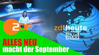 Start des quotheute journal updatequot und quotZDFheute livequot 2020 [upl. by Sallie]