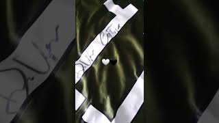 MAGLIA AUTOGRAFATA JUVE 😍juventus juve [upl. by Aikkin385]