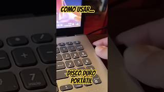 DISCO PORTATIL unpkdtodo suscríbete unpocodetodo hazlotumismo discoduro short tips laptop [upl. by Emmy]