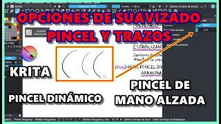 Suavizado Pincel Opciones Tutorial Principiantes Krita [upl. by Nedarb]