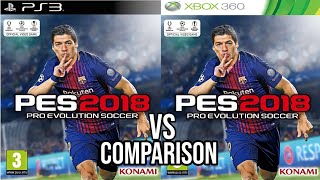 PES 2018 PS3 Vs Xbox 360 [upl. by Spring]