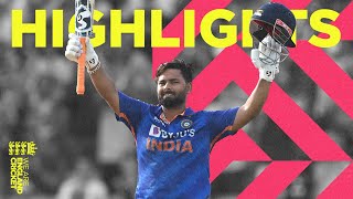 Pant and Pandya Sparkle For India  Highlights  England v India  3rd Mens Royal London ODI 2022 [upl. by Hacissej]