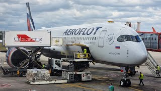 Airbus A350 ак Аэрофлот  Рейс Москва  Гавана [upl. by Farrington]