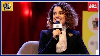 Exclusive Kangana Ranaut Rocks Feminism Debate At India Today Mind Rocks [upl. by Godfrey]