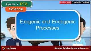 Form 1  Science  Exogenic and Endogenic Processes of Landscape Formations [upl. by Philbo]