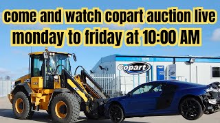 Copart Auto AuctionLive Stream [upl. by Yurik15]