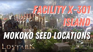 Lost Ark  Facility X301 Island Mokoko Seed Locations [upl. by Zsazsa]