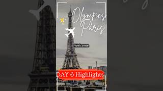 Day 6 Highlights  RecordBreaking Performances amp Medal Wins  Paris 2024 Olympics [upl. by Hector]