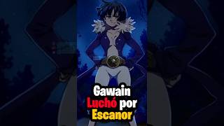 Gawain Lucho por Escanor Los 4 Caballeros del Apocalipsis mokushirokunoyonkishi shorts [upl. by Adnirim]