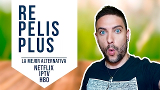 REPELISPLUS  IGUAL QUE NETFLIX Y HBO  REPRODUCTOR LISTAS M3U  TV EN VIVO  Alohapps [upl. by Ellenod]