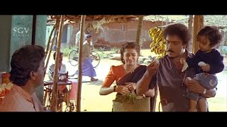 Ravichandran Tests The Egg Quality At Shop  Halli Mestru Kannada Movie Part 2 [upl. by Aihsal]