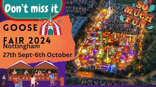 A must visit place  Nottingham Goose Fair  2024  vlogversemz [upl. by Talie434]