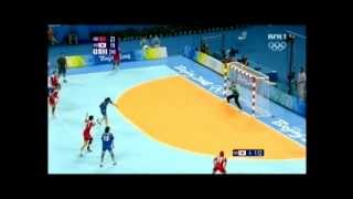 OG 2008 handball semifinal South Korea  Norway 2 half [upl. by Airtemed587]