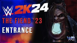 WWE 2K24  The Fiend 23 quotWelcome to my Worldquot Trailer Einzug Desktop Version [upl. by Aggi359]