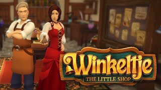 Winkeltje The Little Shop  On Steam Trailer [upl. by Otrebireh]