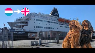 Our DFDS Pet Friendly Cabin experience on Amsterdam to Newcastle King Seaways [upl. by Eelsha]