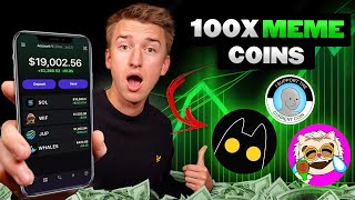 3 Meme Coins Set To EXPLODE in October 100X Potential [upl. by Ammadis]