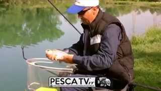 TRUCCHI per PESCARE con i PASTURATORI GALLEGGIANTI e canne Tubertini  floating feeder fishing [upl. by Aicileb470]