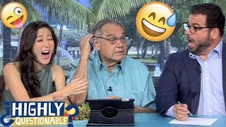 Mina Kimes’ best bloopers amp falling for Papi’s fakeout  Highly Questionable [upl. by Nessaj]