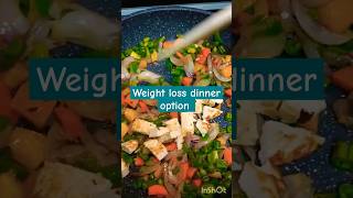 Dinner option for Weight Loss journey rap healthyeating healthyfood youtubeshortsweightloss [upl. by Dewain845]