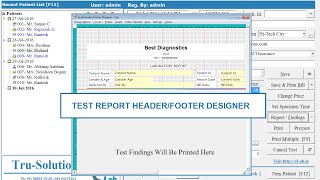 eLab  CustomizeModify report headerfooter [upl. by Yltneb289]