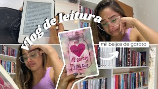 📖 VLOG DE LEITURA 01  lendo mil beijos de garoto em 24 horas ✨ [upl. by Aja960]