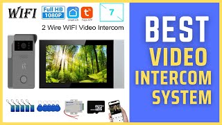 2 Wire Smart Home Tuya Wifi 1080P Video Intercom Video Review in 2024 [upl. by Taggart576]