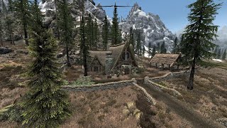 Elysium Estate V435  Skyrim Special Edition House Mod [upl. by Enomar]