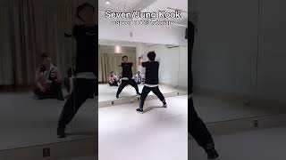 정국 Jung Kook Seven feat Latto Dance Tutorial cover Video💜Slow Speed [upl. by Fonzie917]