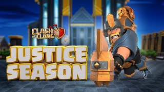 Deliver Justice Clash of Clans New Season [upl. by Depoliti]