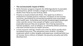 Epidemiology of non communicable diseases [upl. by Chic794]