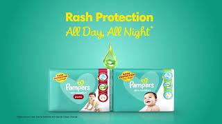 Try EasyOn Pampers Pants for Rash Protection All Day amp Night [upl. by Cyprio]