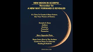 Soul Space Podcast New Moon In Scorpio Create Change for 2025 [upl. by Alejna165]