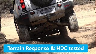 Testing Land Rovers hill descent systems [upl. by Druce]